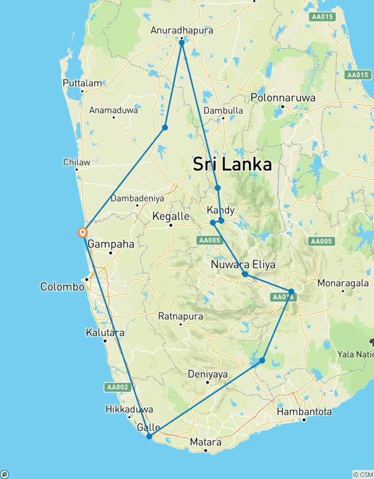 Circuito Lo esencial de Sri Lanka - mejora gratuita Visita privada para dos o más clientes de pago disponible