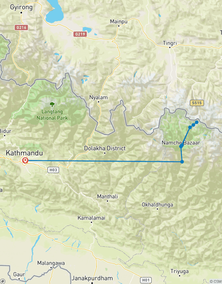 Circuito Ruta de los 3 pasos del Everest 20 días