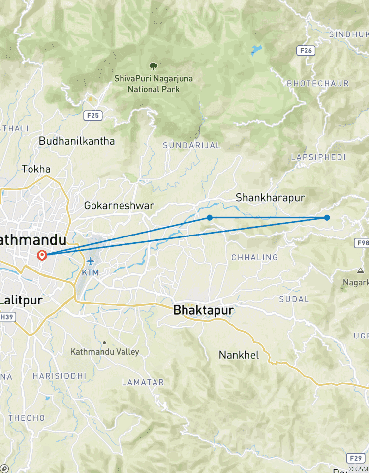 Kathmandu Nagarkot Private Day Tour - 1 jour circuit