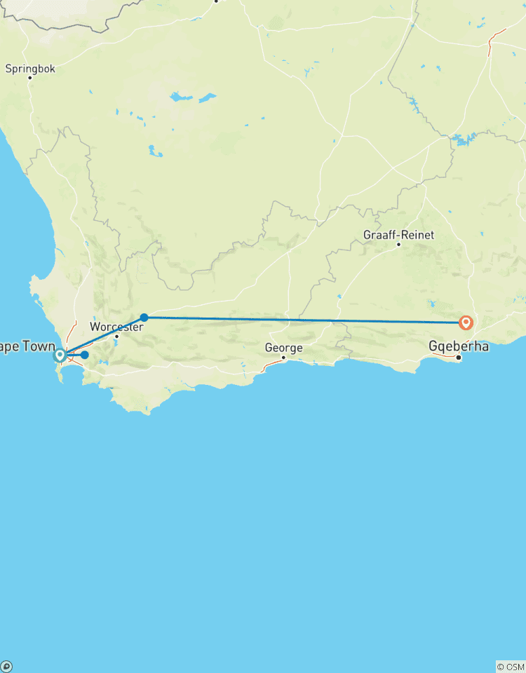 Kapstadt 5-Tage Attraktionstouren: Hubschrauberrundflug, Weinverkostung, Cape Point , Aquila Safari & Addo Elefant Rundreise