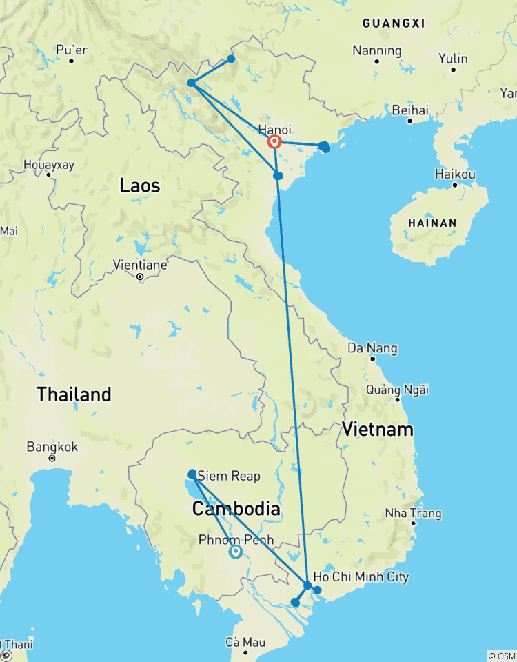 The Best of Cambodia and Vietnam 14 Days Tour