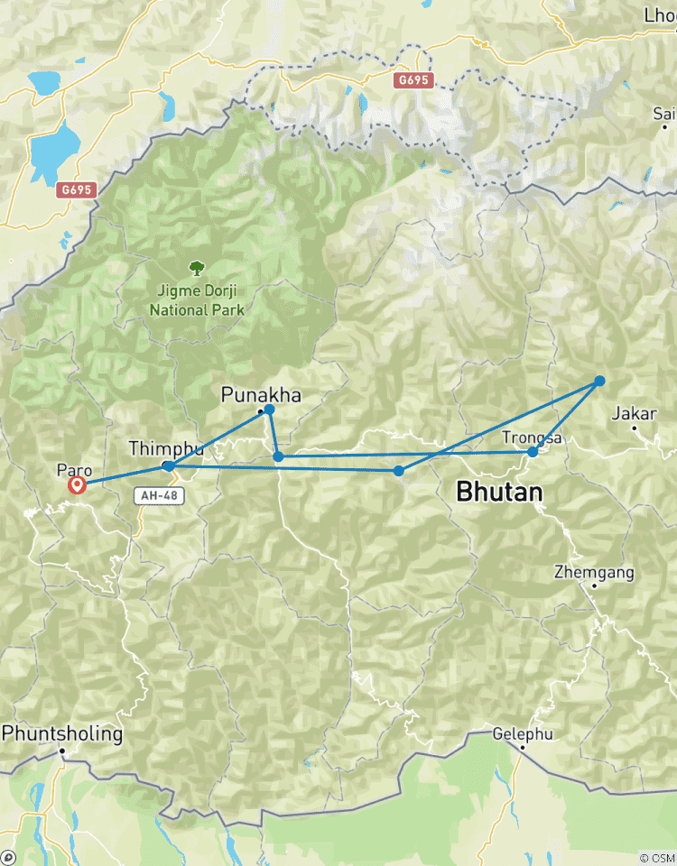 Circuito Viaje Cultural de 10 Días - Descubriendo el Reino de la Felicidad
