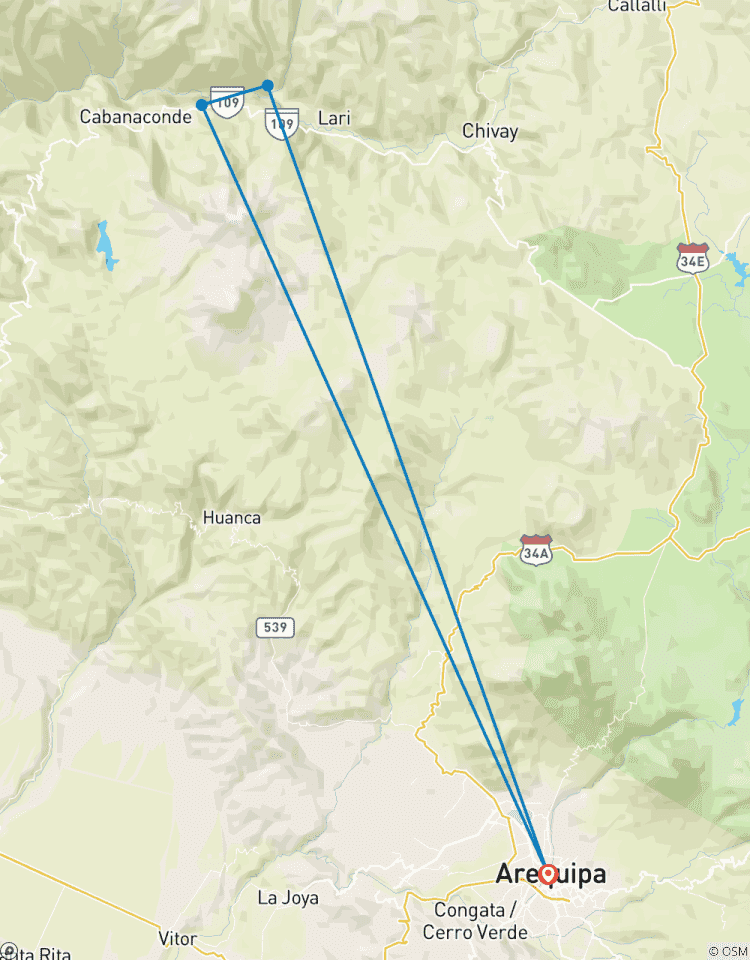Arequipa et le canyon de Colca circuit
