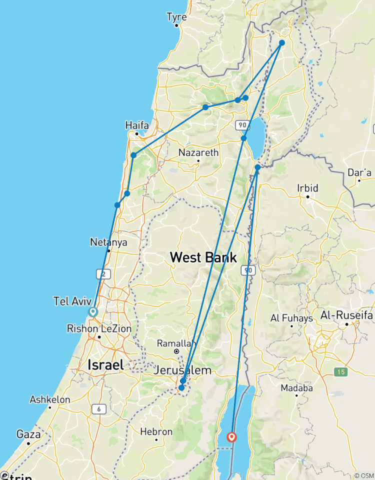The Story of the Israeli State - 10 Days Tour