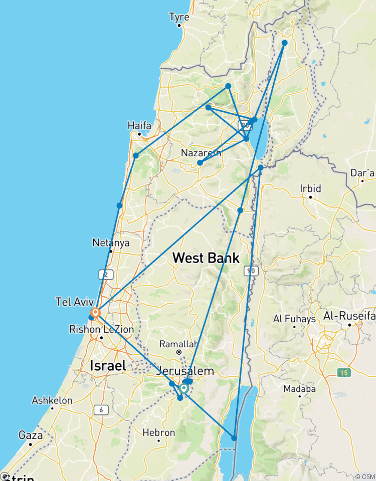 Circuito La tierra de la Biblia