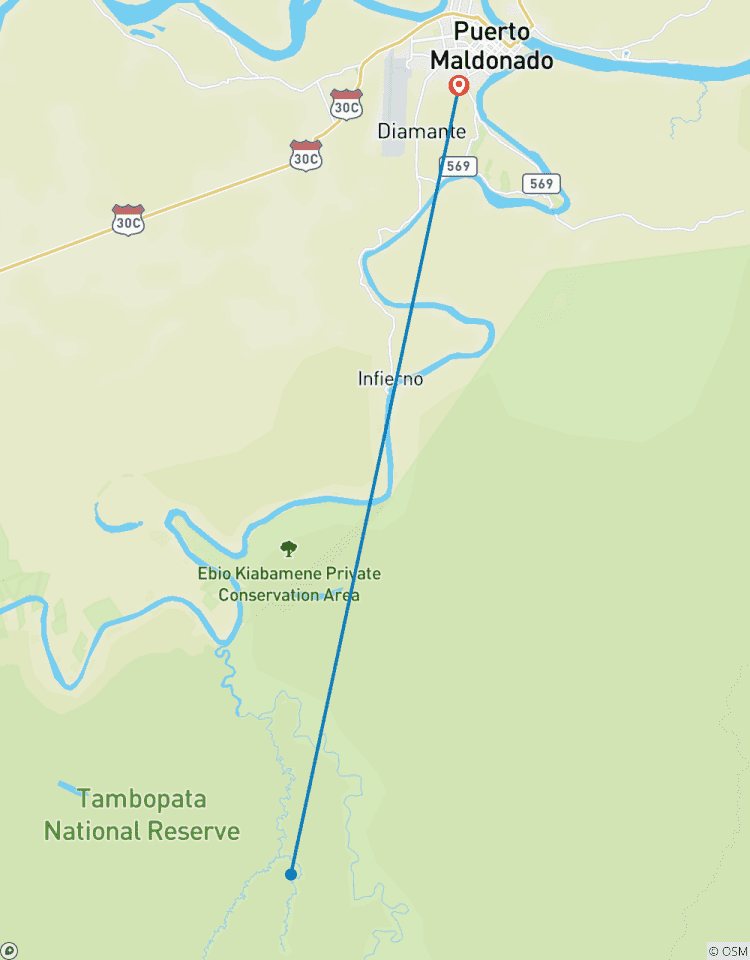 3 days - Tambopata Amazon Jungle Tour