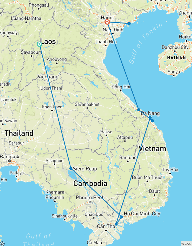 Le meilleur de l\'Indochine circuit