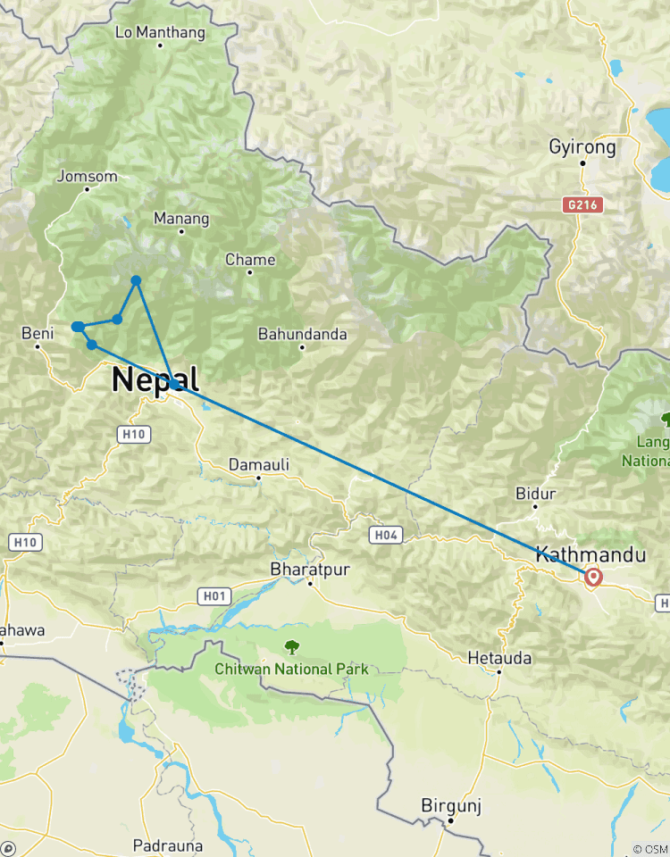 Annapurna Sanctuary Trekking Tour - 14 Tage Rundreise