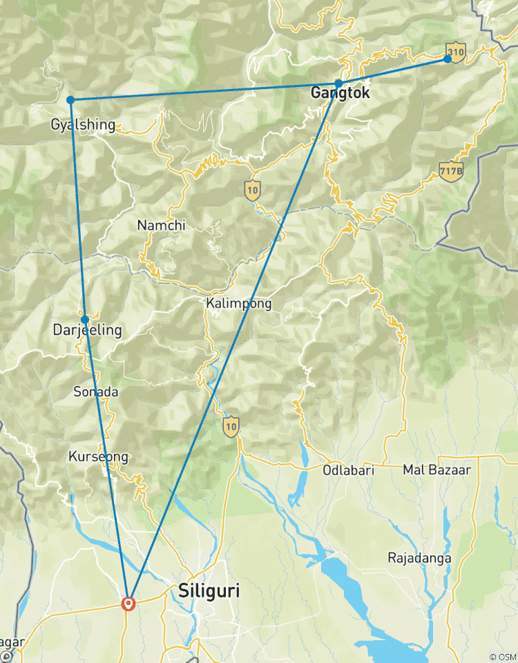 The Queen of the Hills - Darjeeling Tour Tour