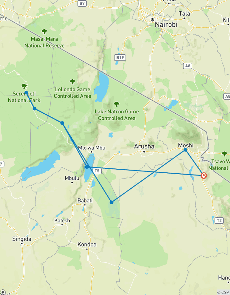 Nördliche Tansania Luxus Safari Rundreise