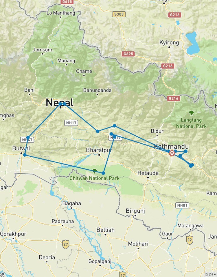 Circuito Viaje al Nepal real