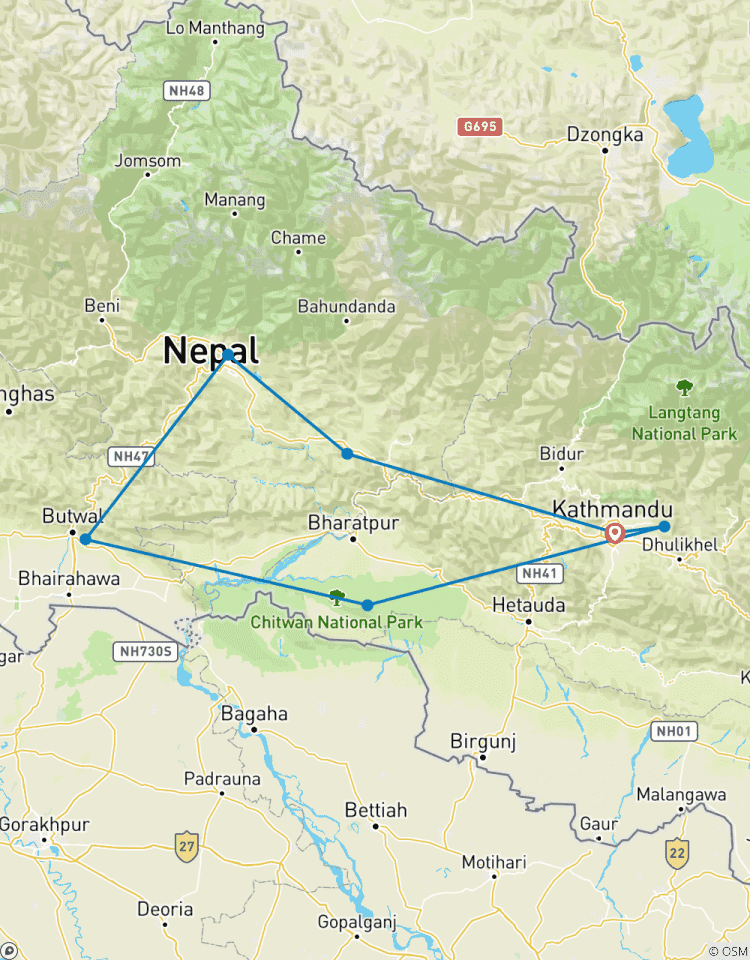 Circuito Nepal de un vistazo Lujo -11 días