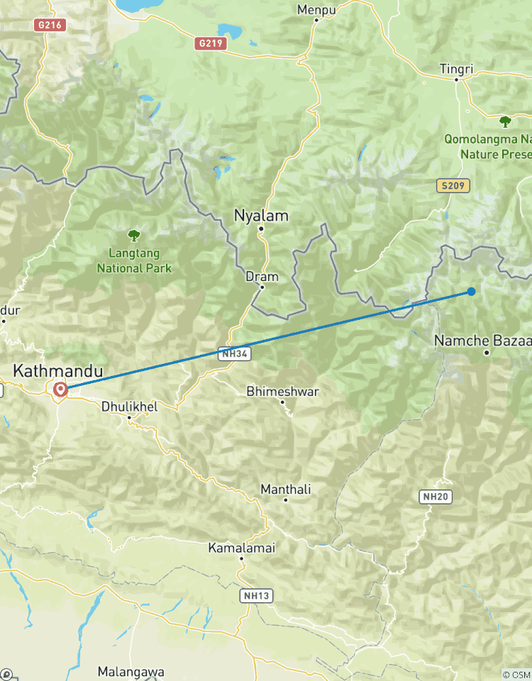 Circuito Vuelo panorámico a la montaña del Everest