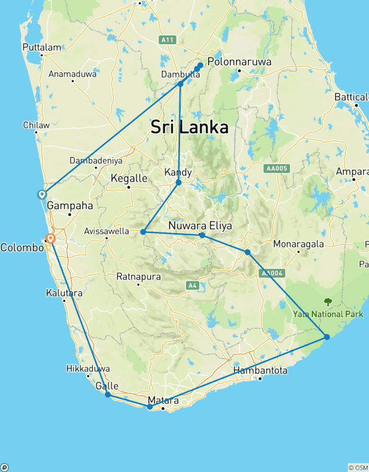 Explore Sri Lanka with Strangers 12 Days Tour