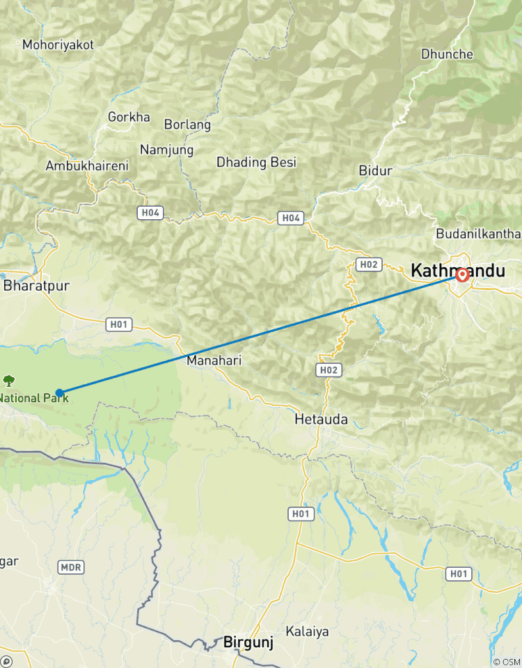 Chitwan Dschungelsafari - 3 Tage Rundreise