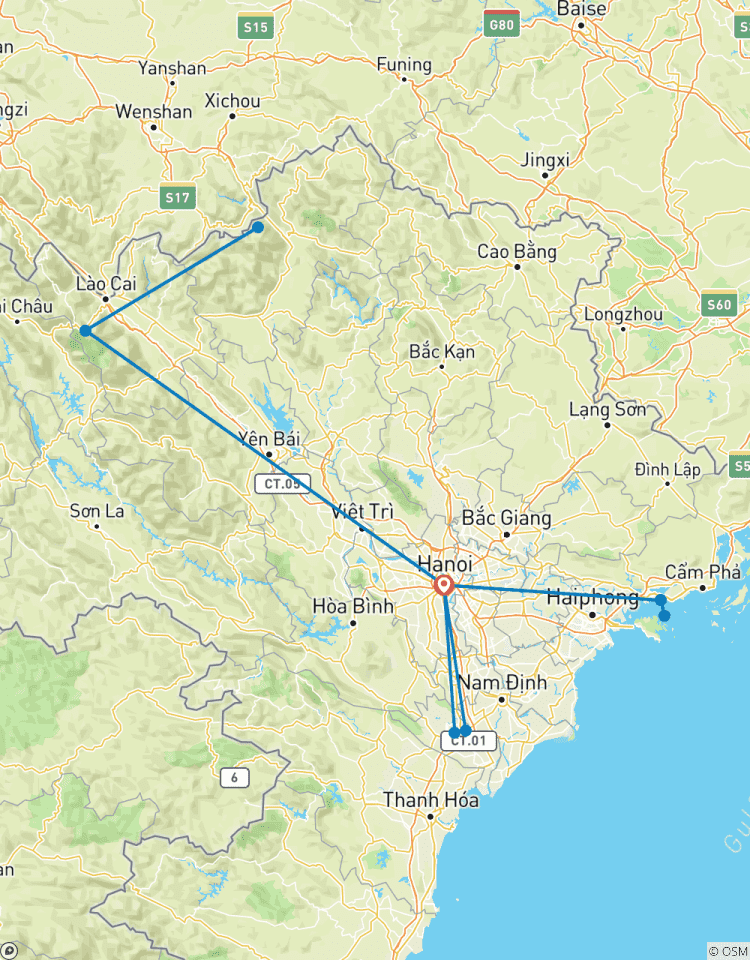 Circuito 9 días en el norte de Vietnam