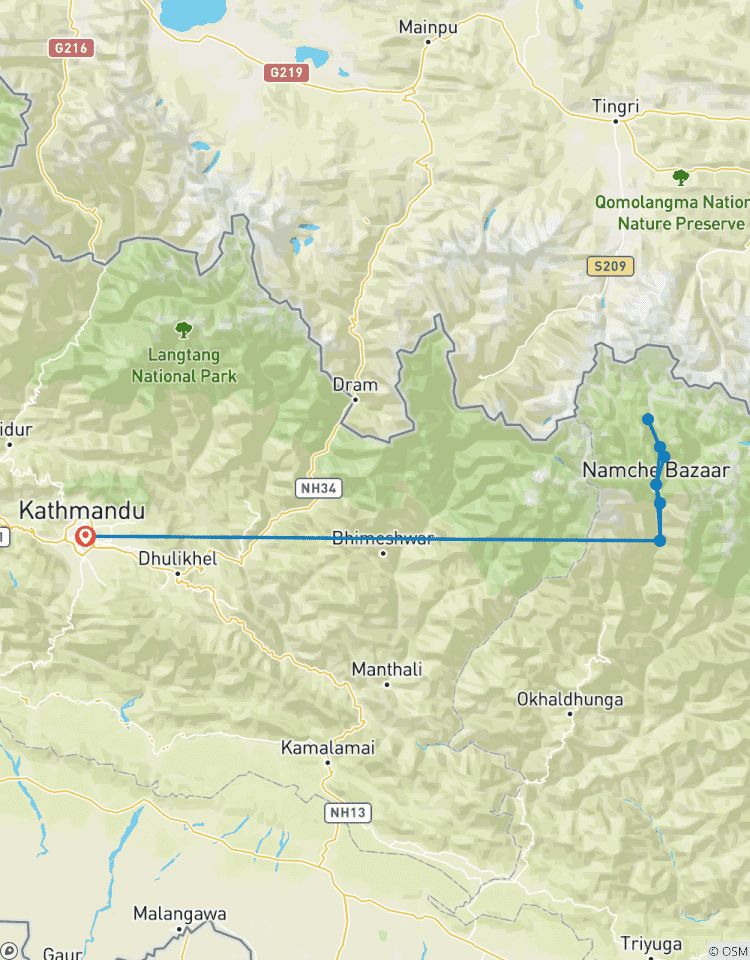 Circuito Excursión al lago Gokyo del Everest