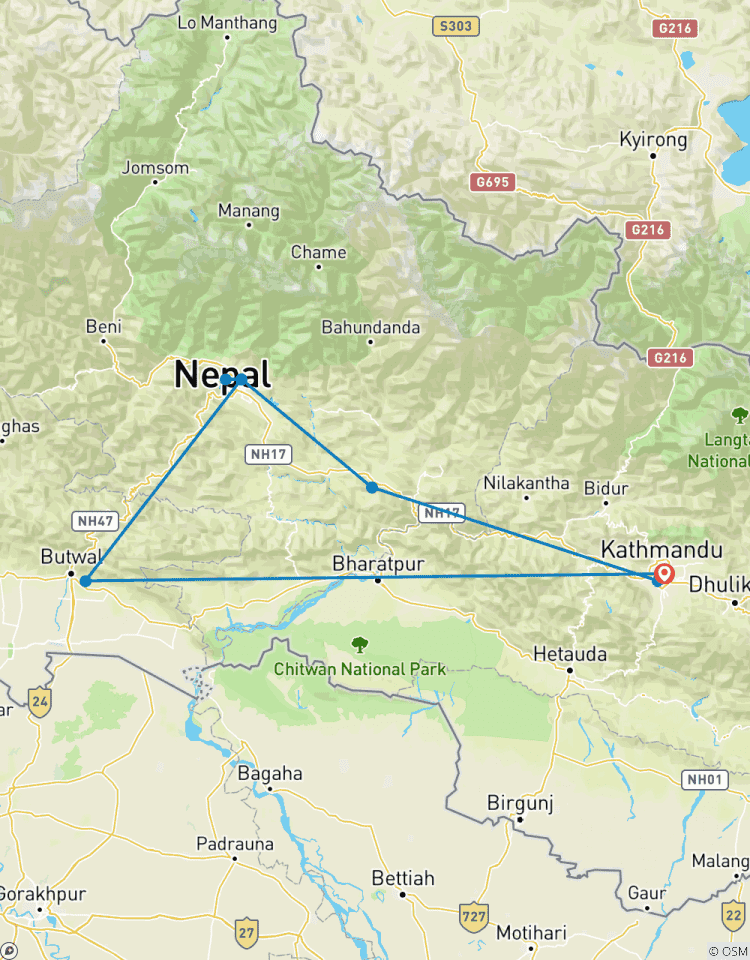 Merveilleux voyage au Népal circuit
