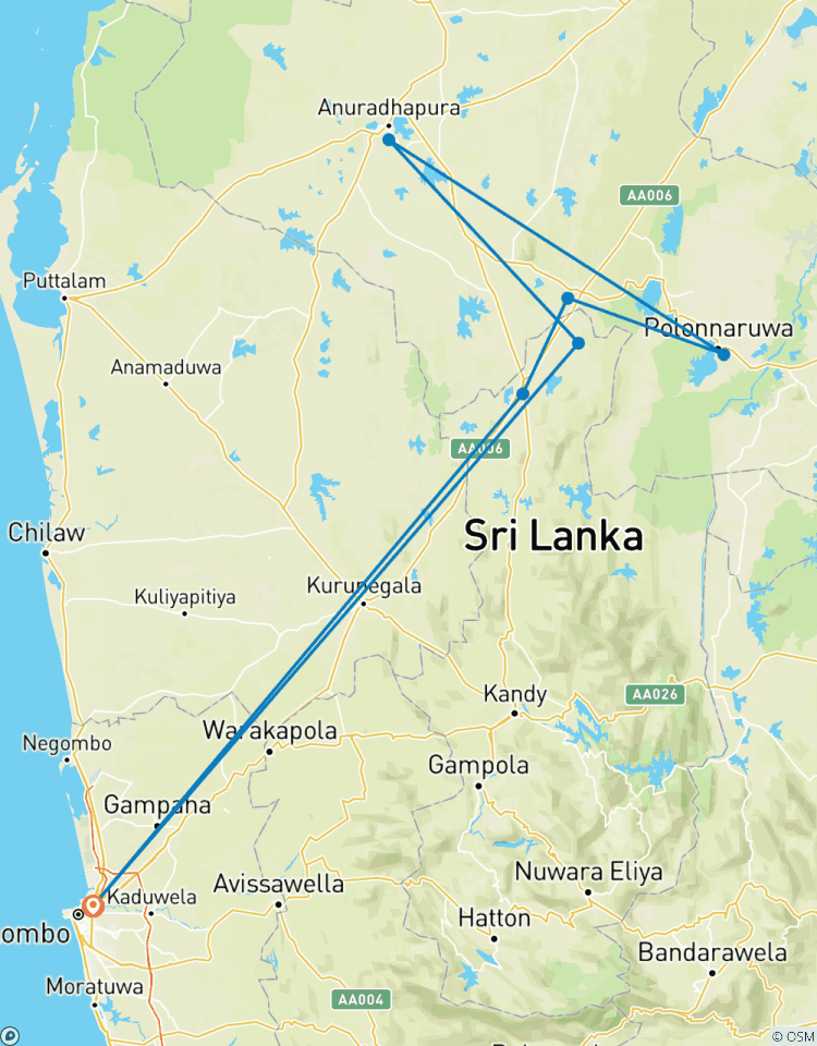 5-Day in Cultural Heart of Sri Lanka Tour