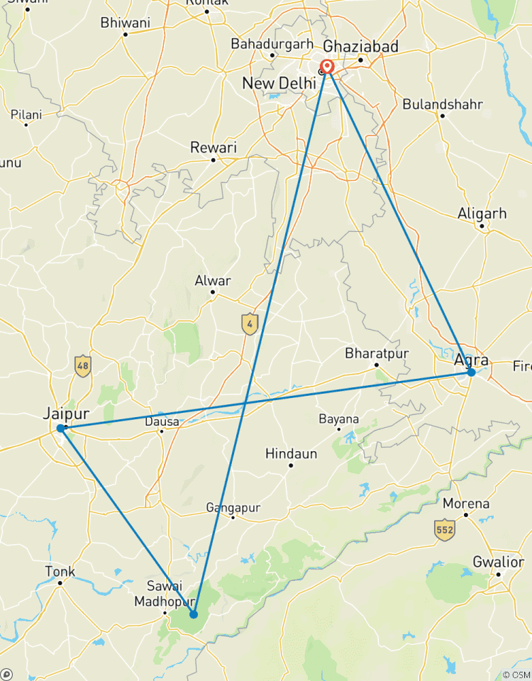 Circuito Desde Delhi: norte de la India, Taj Mahal y safari privado por la fauna de Ranthambore