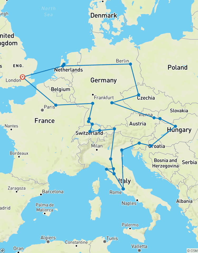 Circuito Lo mejor de Europa