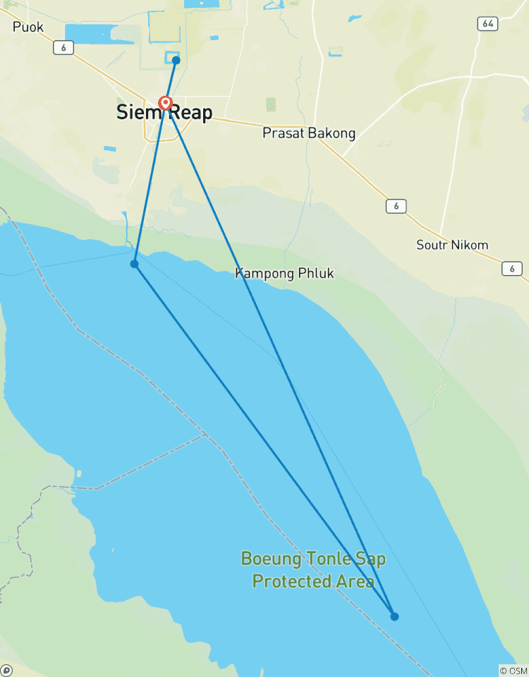 4Tage - Erkunden Sie Siem Reap (Angkor Wat & Tonle Sap) Rundreise