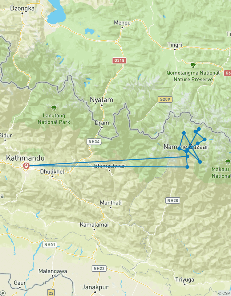 Circuito Excursión a los Tres Pasos del Everest