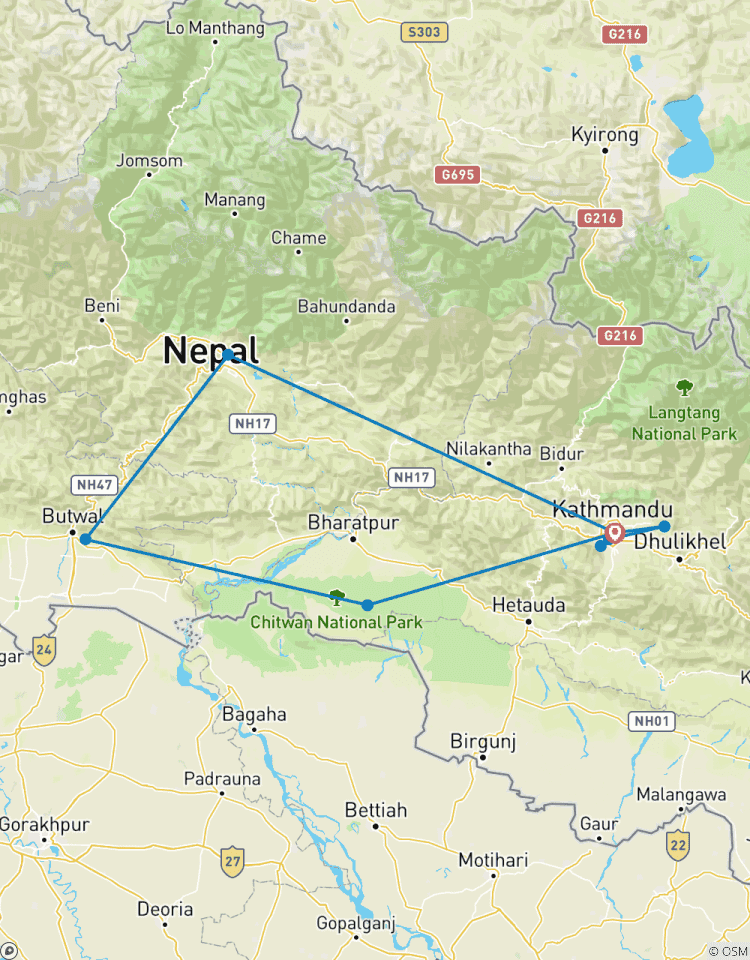 Merveilleux voyage au Népal circuit