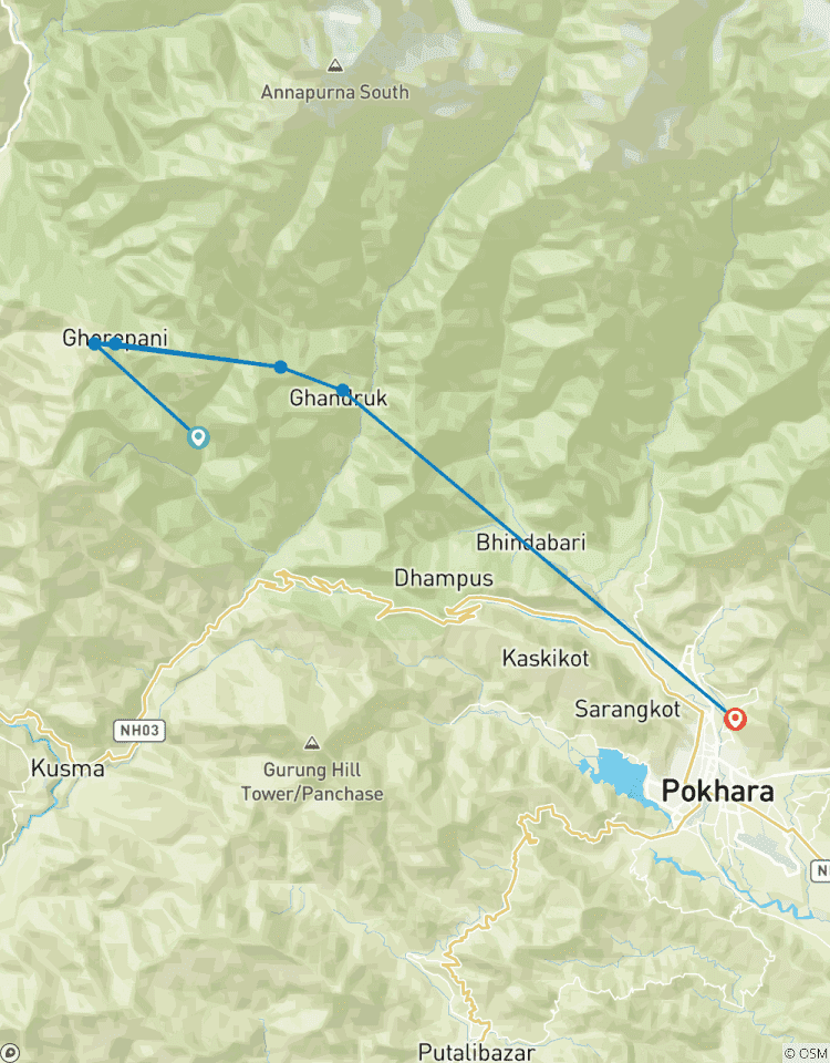 Circuito Senderismo Ghorepani Poon Hill