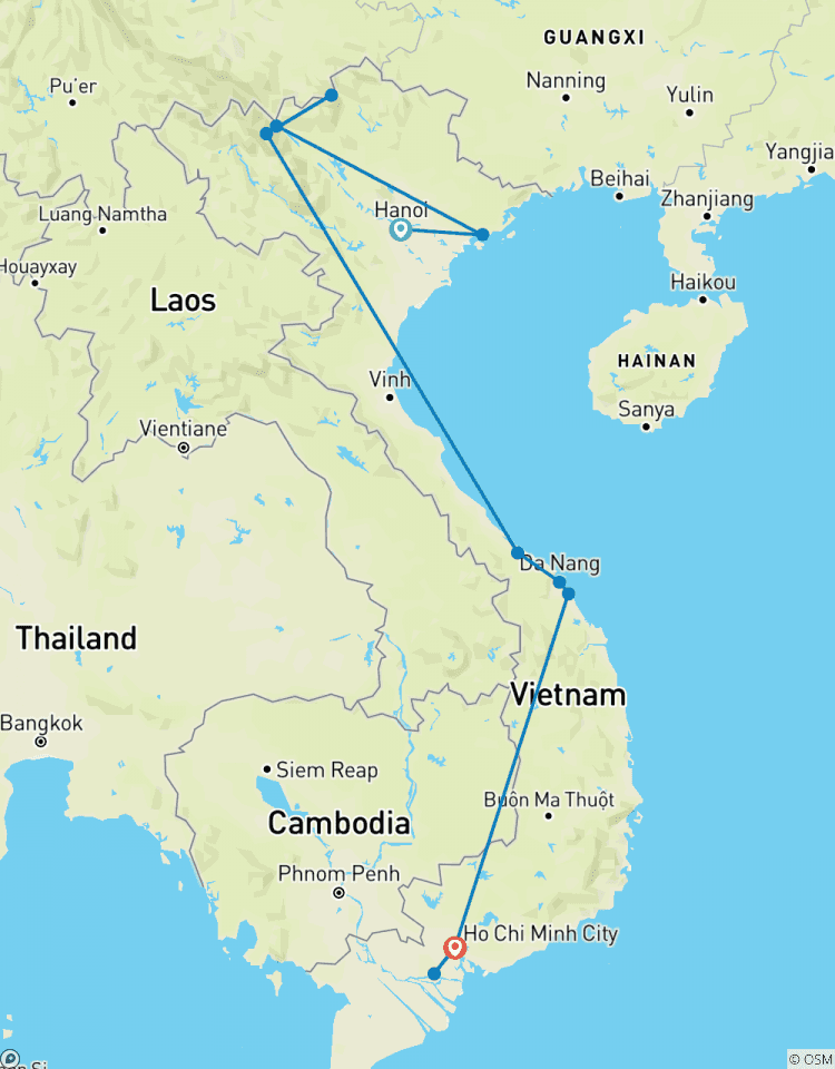 Itinéraire Panorama au Vietnam - 14 jours/13 nuits circuit