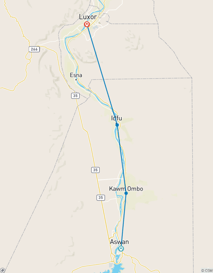 Het verhaal van de rivier de Nijl - 5* Nijl-cruise - van Aswan naar Luxor - incl. maaltijden & sightseeing - 4 dagen-rondreis