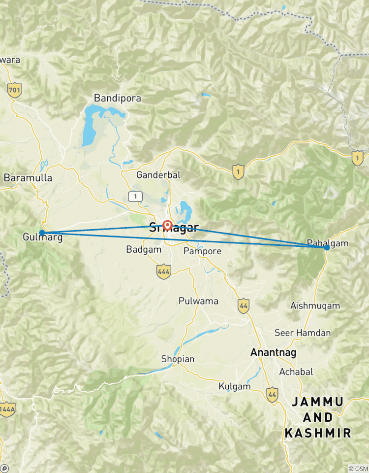 7 jours Perle de l\'Himalaya : L\'expérience du Cachemire circuit