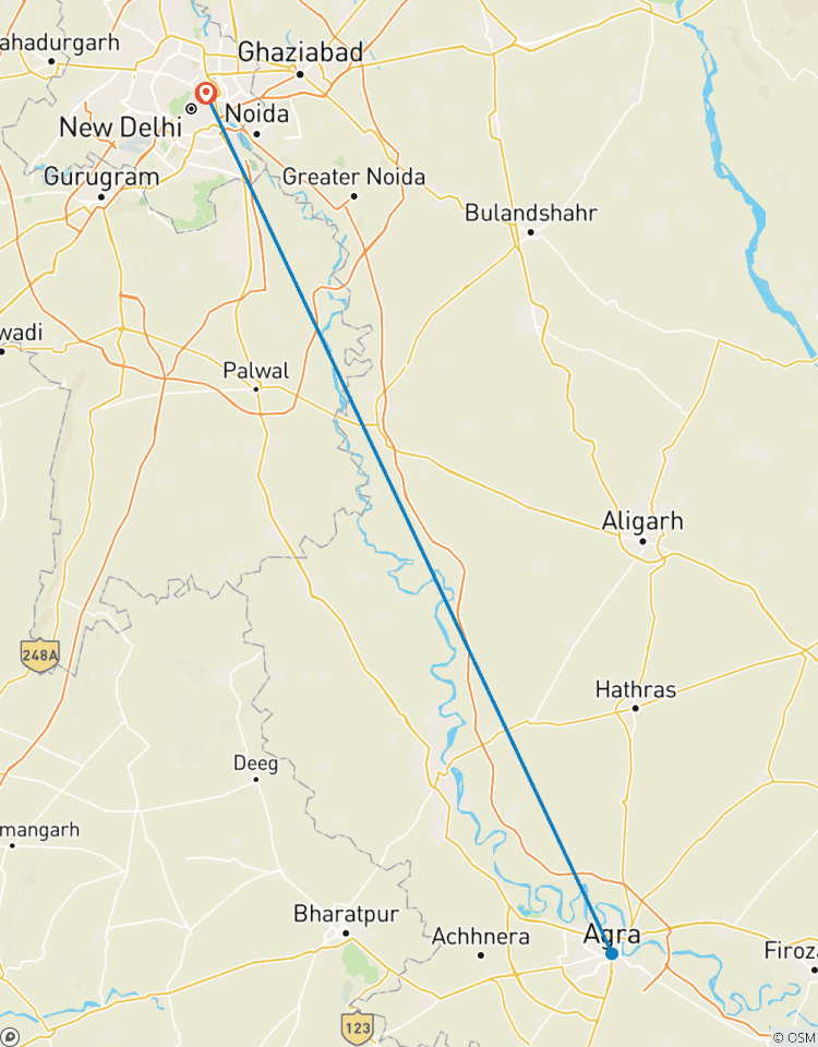 Circuito Desde Delhi: Excursión al Taj Mahal, el Fuerte de Agra y el Bebé Taj en el tren Gatimaan Exprés