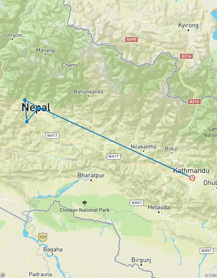 Annapurna Dhampus Sarangkot Wandeltocht - 5 dagen-rondreis