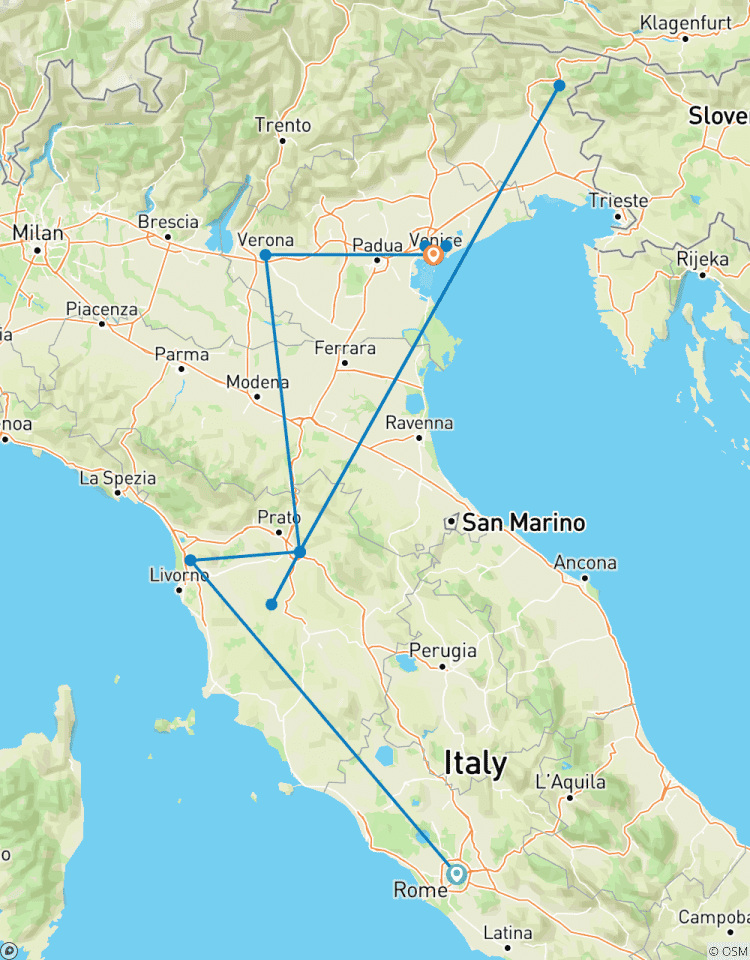 Jewels of Italy Tour