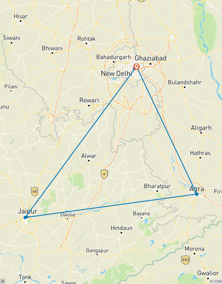 Circuito Desde Delhi: Circuito privado de 2 días al triángulo de oro de Agra y Jaipur