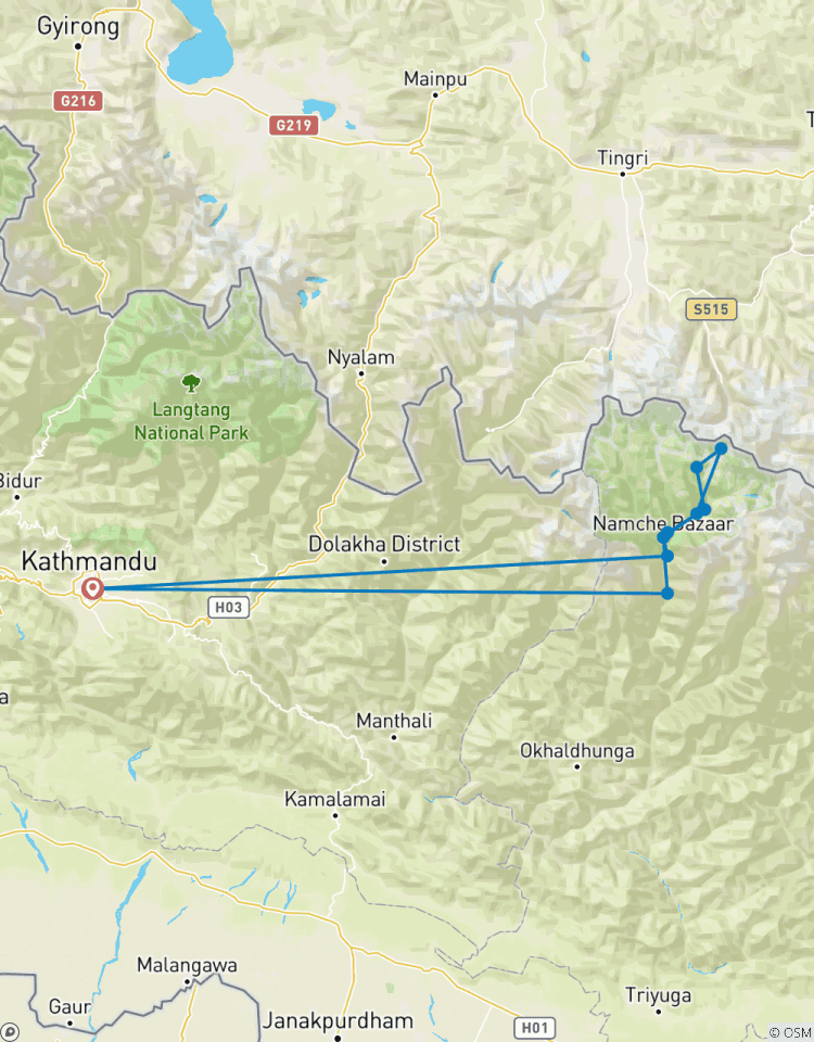 14 Day Everest Base Camp Trek Tour