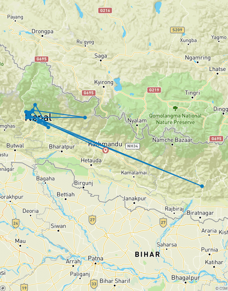 Annapurna Base Camp Trekking Tour Rundreise