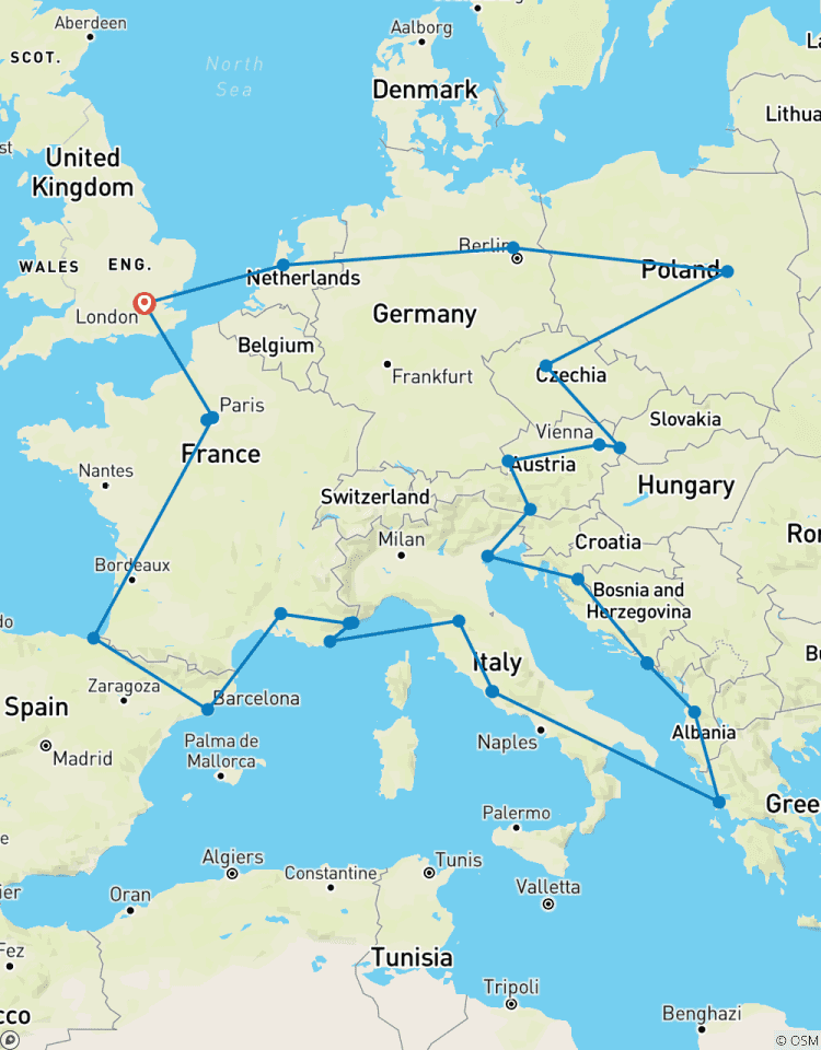 Méga européen circuit