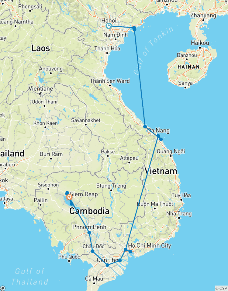 Les points forts du Vietnam et du Cambodge en 14 jours circuit