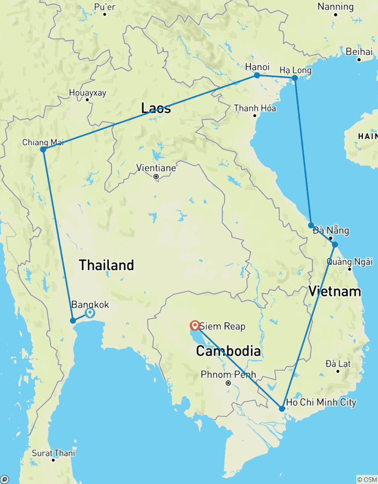 Circuito Increíble Tailandia, Camboya y Vietnam - 18 días