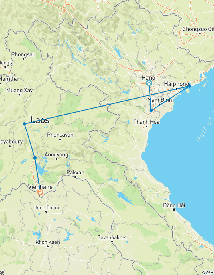 Entdecken Sie Nordvietnam und Laos in 11 Tagen Rundreise
