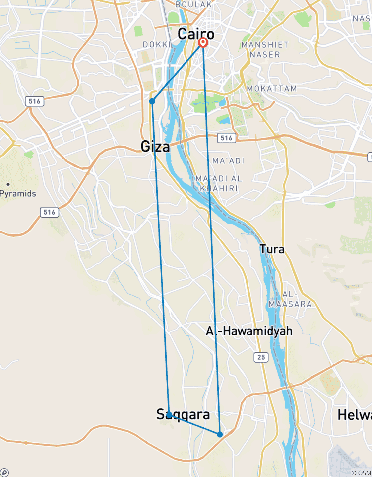 4 jours : Visite du Caire (visite du musée GEM) circuit