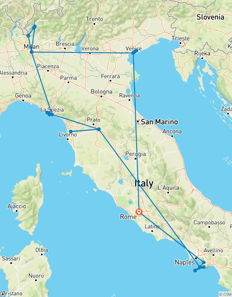 Italy: Pasta & Piazzas Tour