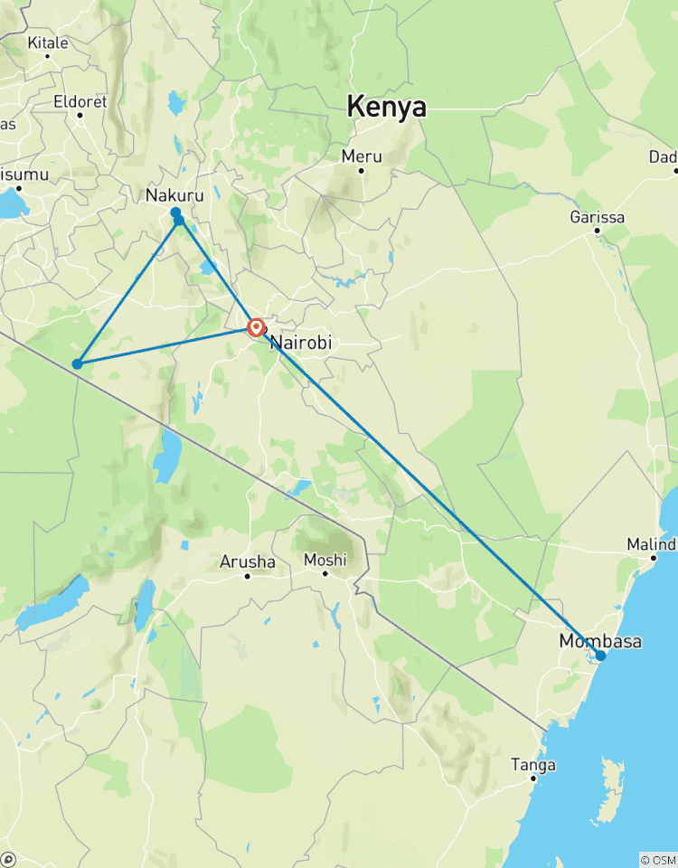 7 Days Kenya mid range safari and Beach Holiday Tour