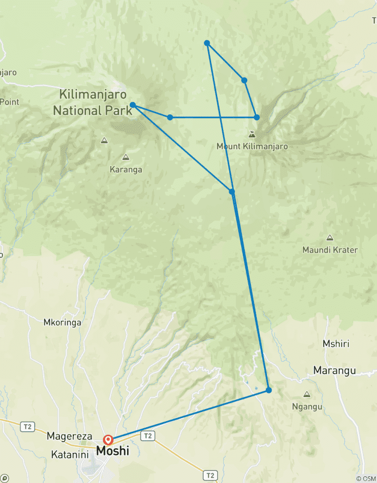 Rongai Route - 7 Days Tour