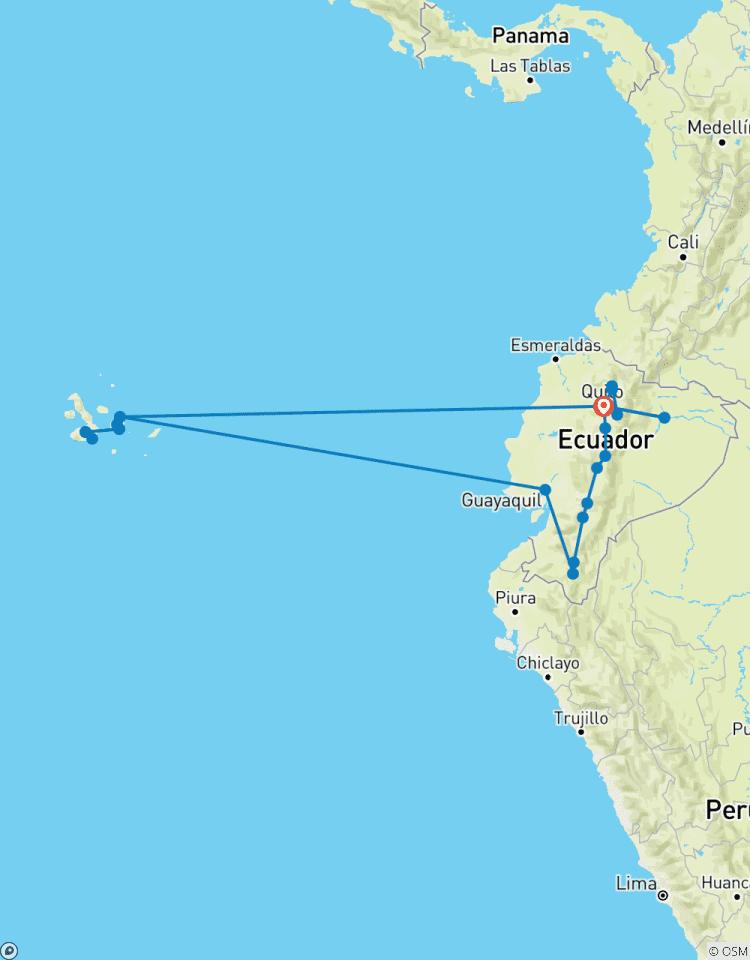 Ecuador Big Five 18 Days Tour Tour