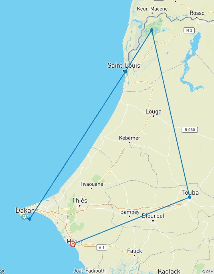 Découvrez le Sénégal, 7 jours circuit