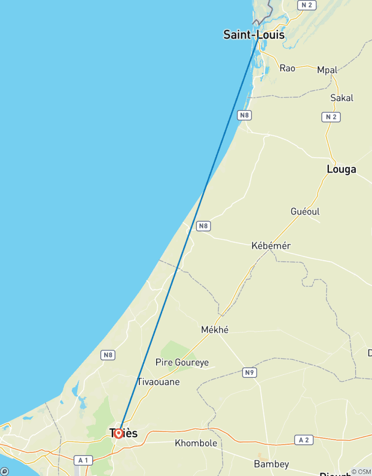 Circuito Viaje de descubrimiento de Dak\'Art y Senegal - 9 Días (13 al 21 de mayo de 2027)