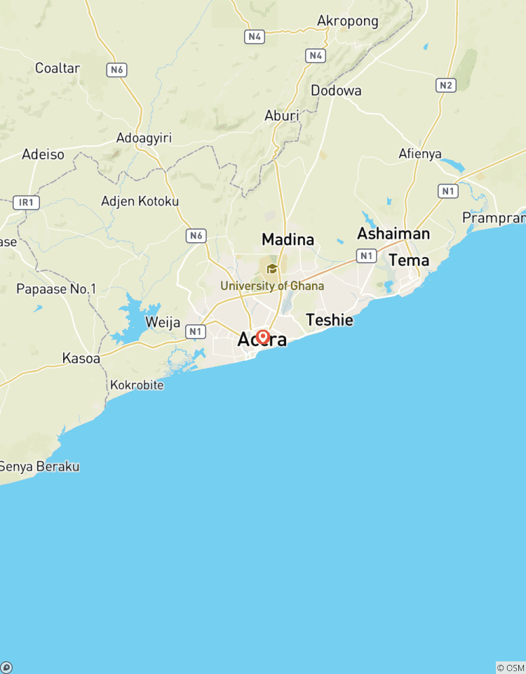 Einführung in Ghana 4 Tage Rundreise